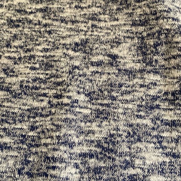 DB Sunday Blue and White 3/4 Length Sleeve Blouse - Picture 7 of 7